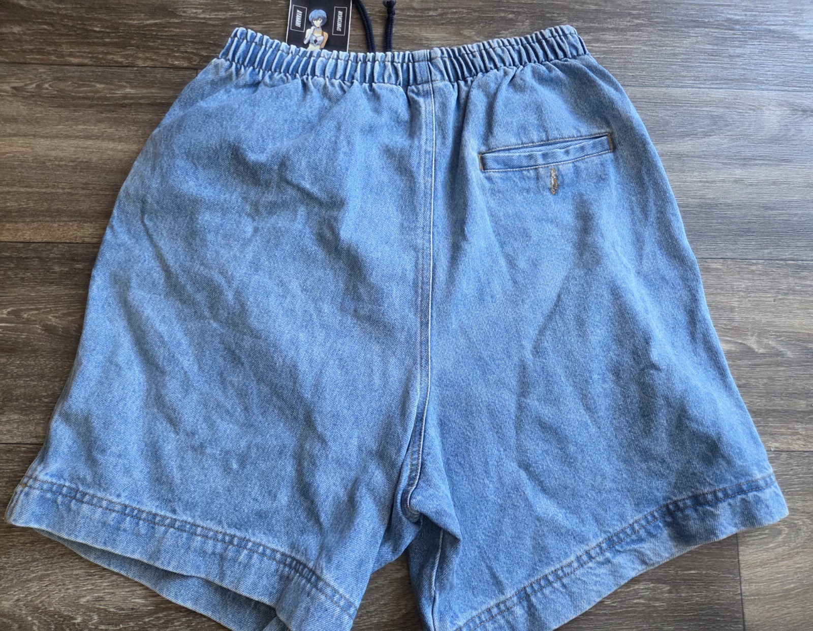 Atletica Monarcas Morelia Denim Futbol Shorts Mens Sz Medium 90s Vintage Rare
